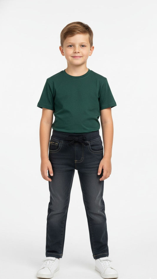 MY CHICCO BOYS DARK NAVY JOGGER JEANS