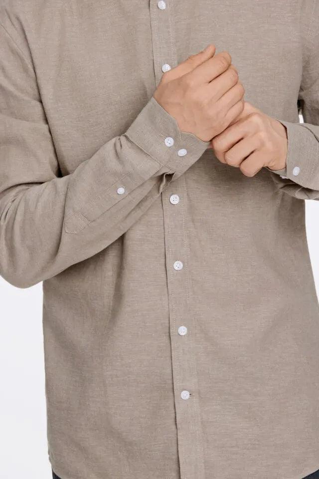 LINDBERGH Linen shirt Slim fit