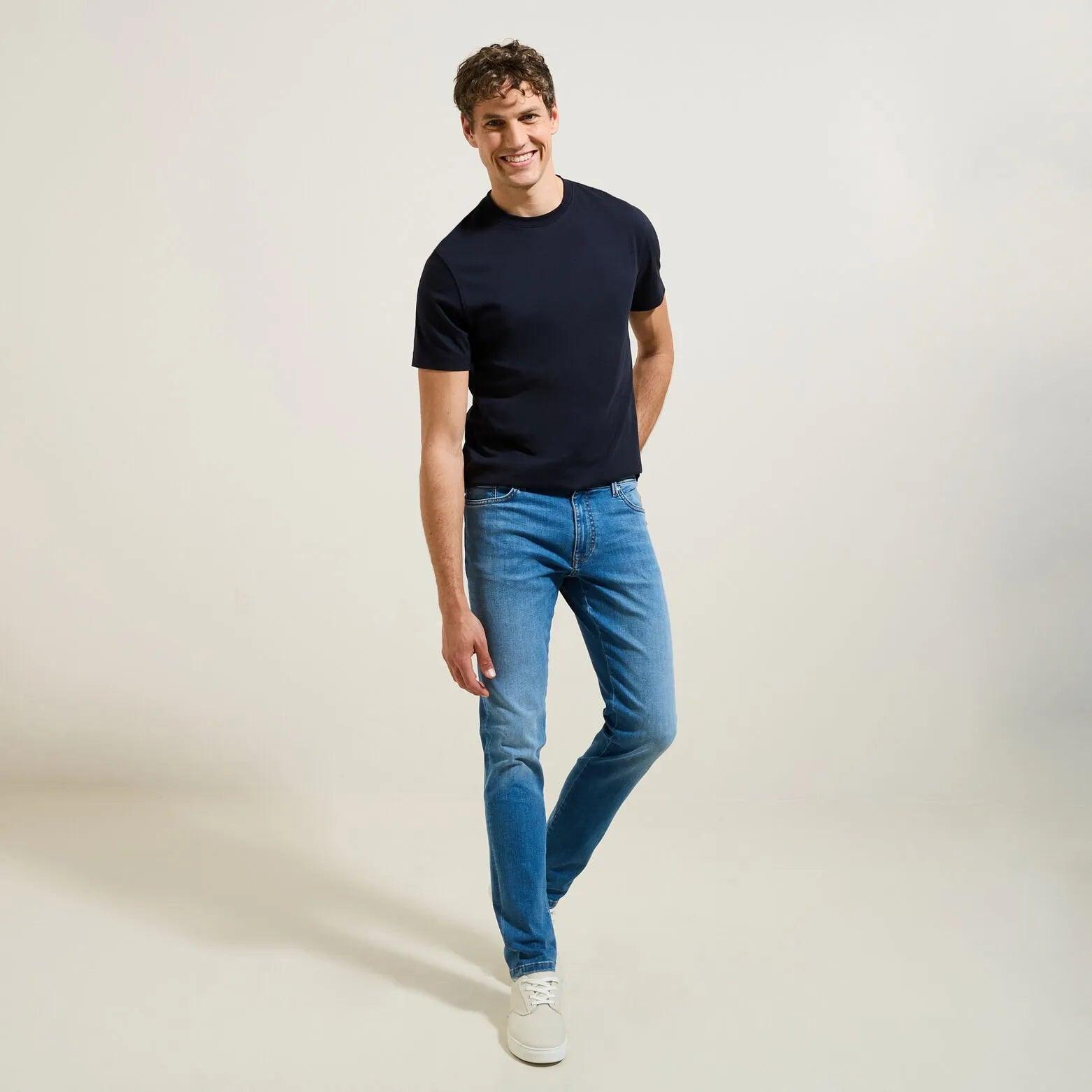 JULES Urbanflex 3-length slim jeans - Blue