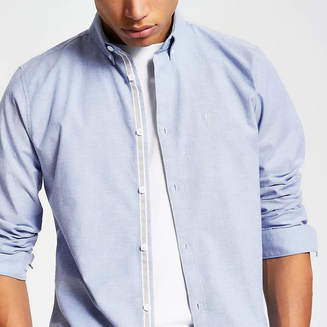 Maison Riviera Long Sleeve Slim Fit Shirt