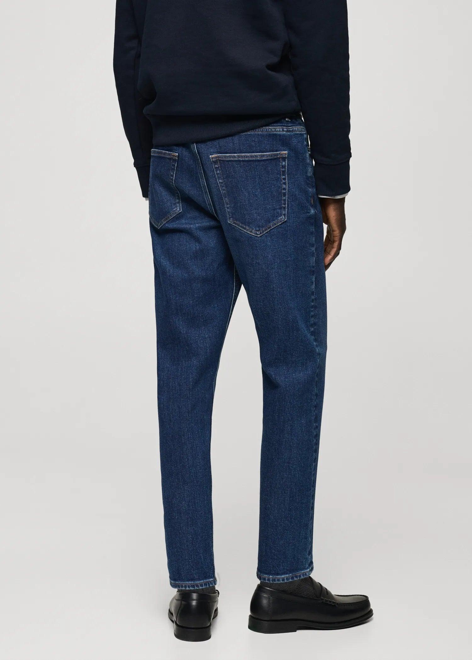 MANGO BEN TAPERED-FIT JEANS