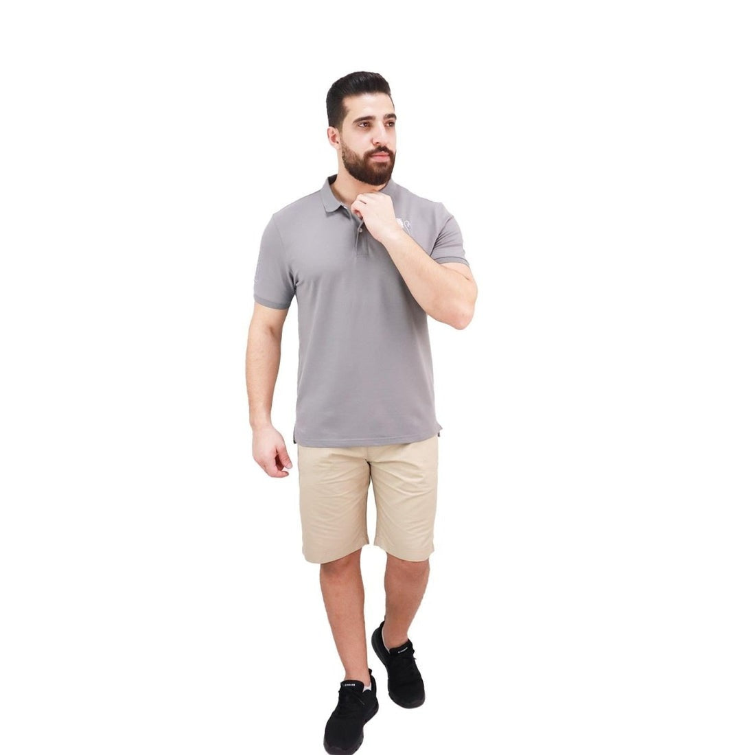 GIORDANO Men's 3D Lion Polo