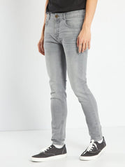 KIABI Slim Stretch Grey Jeans