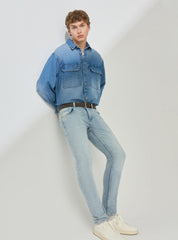 ٹیرانووا لائٹ واش ریگولر فٹ جینز