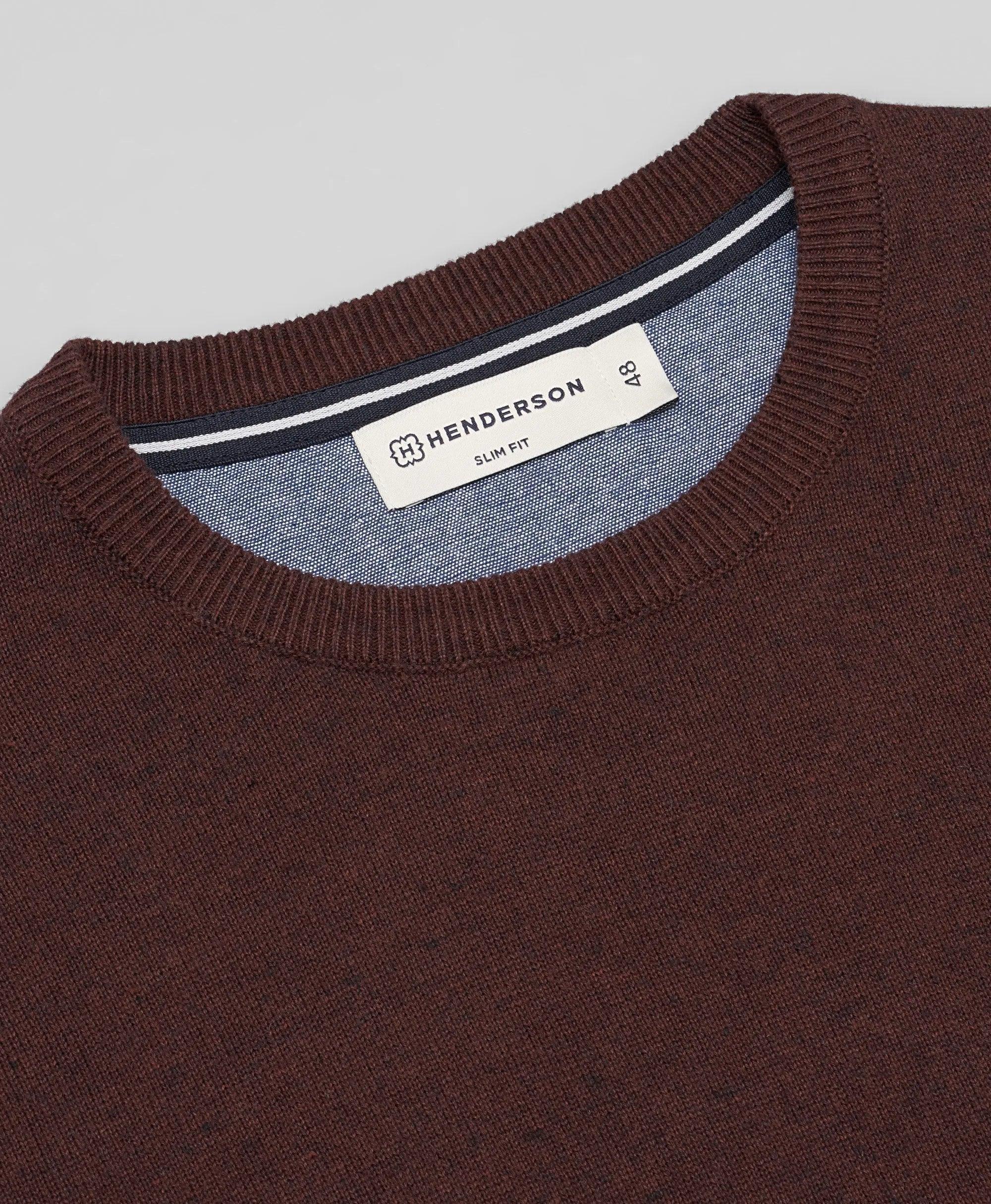 HENDERSON 100% Cotton Smooth Knit Pullover