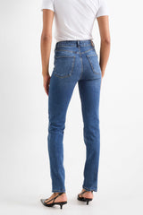 C&A WOMENS HIGH STRAIGHT JEANS