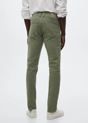 MANGO Slim Fit Coloured Jeans