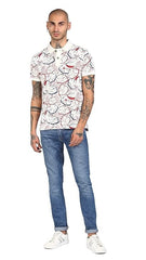 U.S. Polo Assn Mens Printed Regular Fit Polo T-Shirt