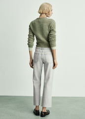 Blanca Straight Fit Cropped Jeans