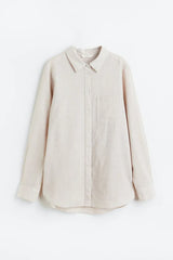 H&M Linen-Blend Shirt