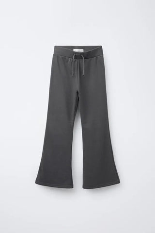 ZR GIRLS Set of sweatshirt with lettering and leggings Flare