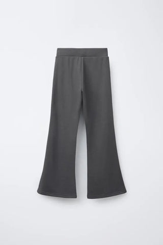 ZR GIRLS Set of sweatshirt with lettering and leggings Flare