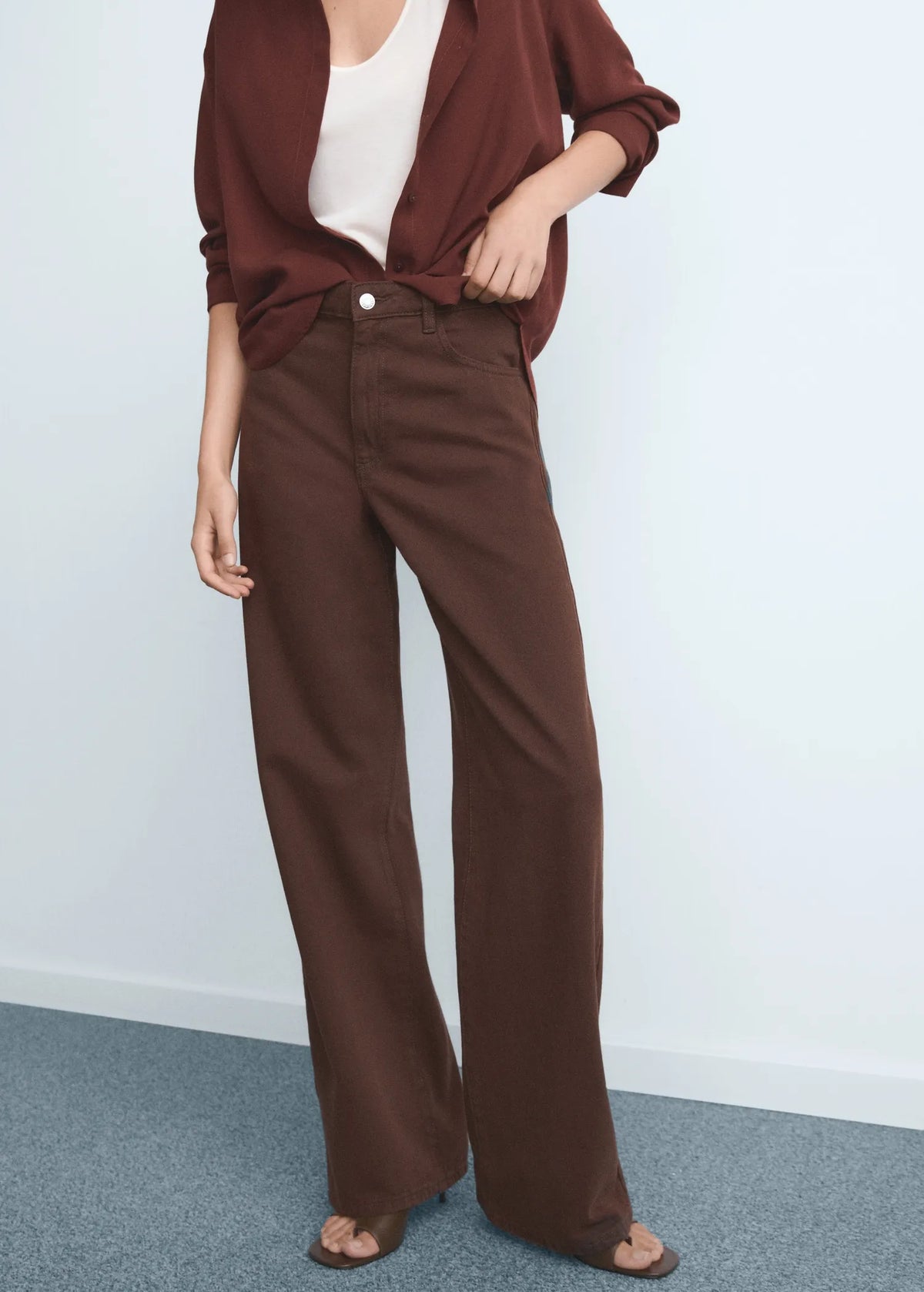 Danila wide leg high-rise jeans