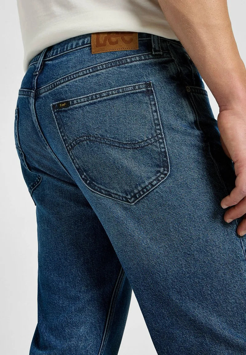 LEE WEST - STRAIGHT LEG JEANS - BLUE ABYSS