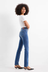 C&A WOMENS HIGH STRAIGHT JEANS