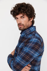 CORTEFIEL Checkered Flannel Shirt
