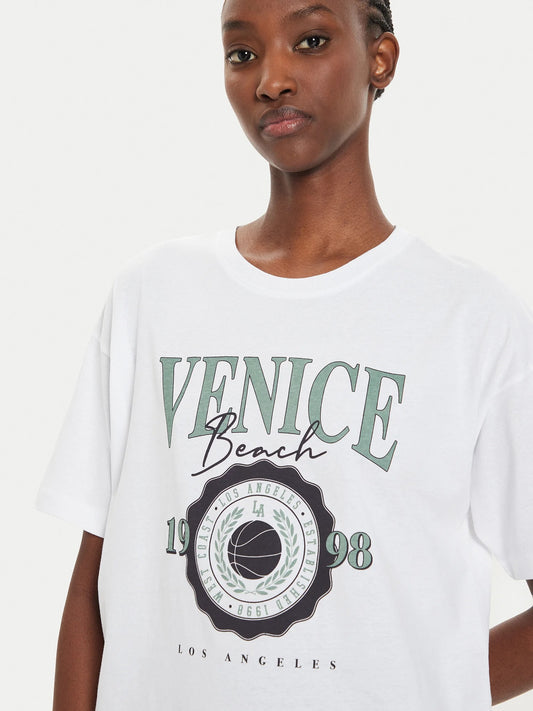 BRAVE SOUL LONDON VENICE GRAPHIC T-SHIRT