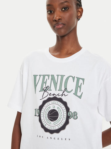 BRAVE SOUL LONDON VENICE GRAPHIC T-SHIRT
