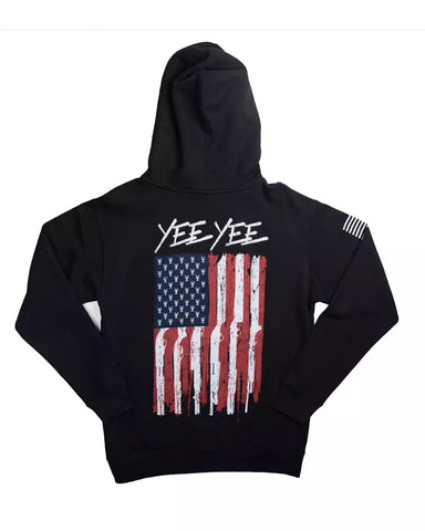 YEE YEE MENS BACK PRINT HOODIE