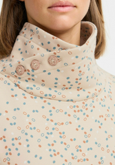 BLEND OXMO WOMENS OXBEATANETTE PRINTED POLKA DOTS SWEATSHIRT