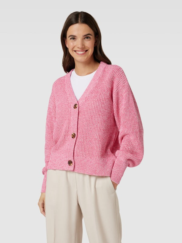 KAFFE Womens V-Neck Cardigan