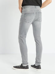 KIABI Slim Stretch Grey Jeans