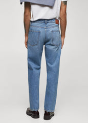 Mens Tapered-Fit Jeans