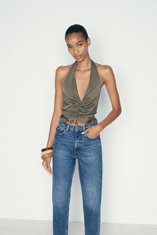 ZR MOM FIT High-Rise Jeans