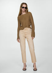 ماں اونچی کمر والی جینز