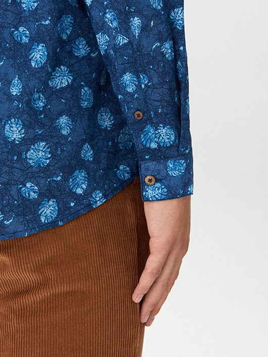 House Brand Tropical Print Shirt