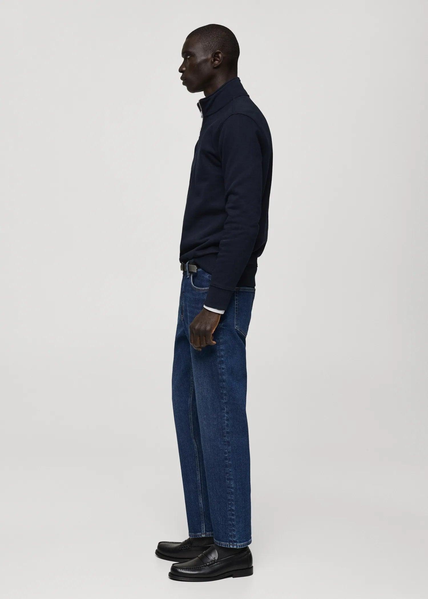 MANGO BEN TAPERED-FIT JEANS