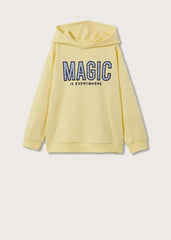 MANGO GIRLS EMBROIDED HOODIE