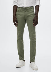 MANGO Slim Fit Coloured Jeans