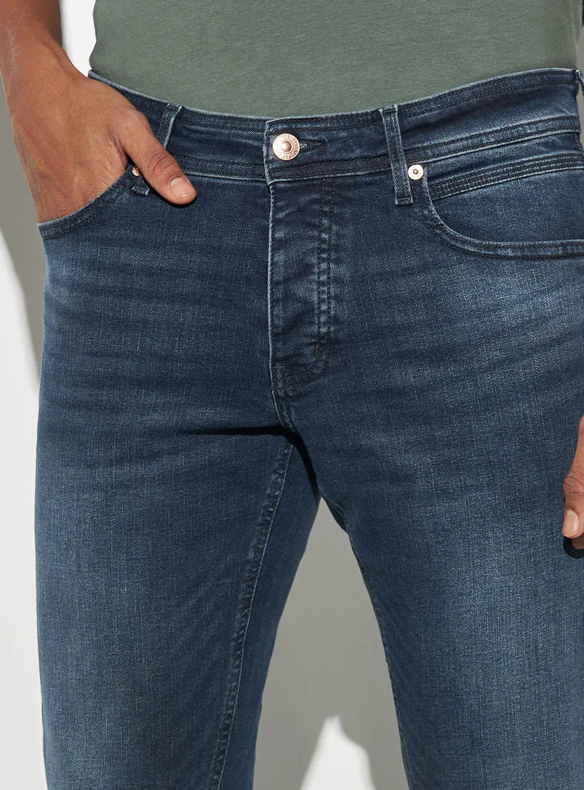 SPLASH Slim Fit Jeans With Pockets