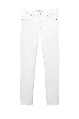 ISA SKINNY MID WAIST CROPPED LENGTH JEANS