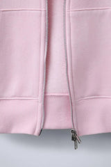 ZR GIRLS Hoodie with a Dual zipper Mechanism