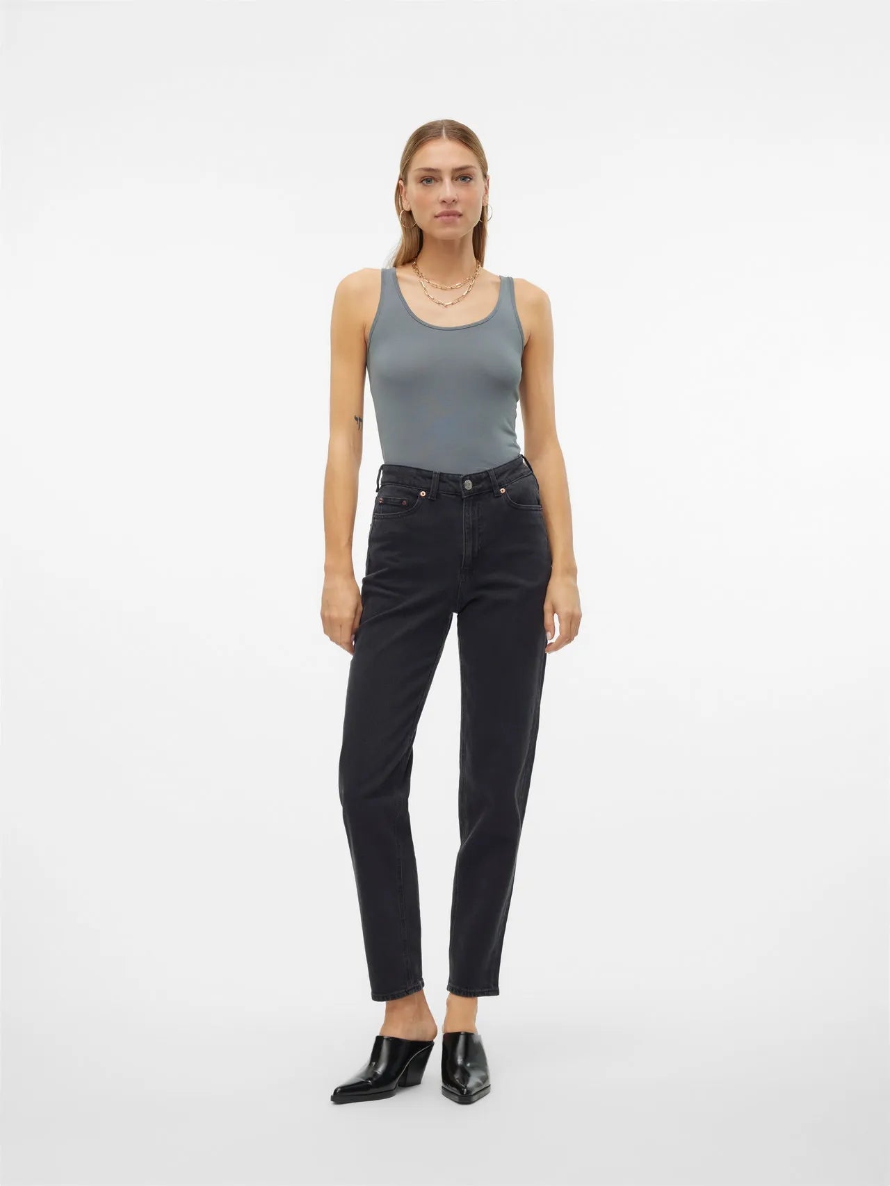 VERO MODA TESSA High Waist Mom Fit Jeans