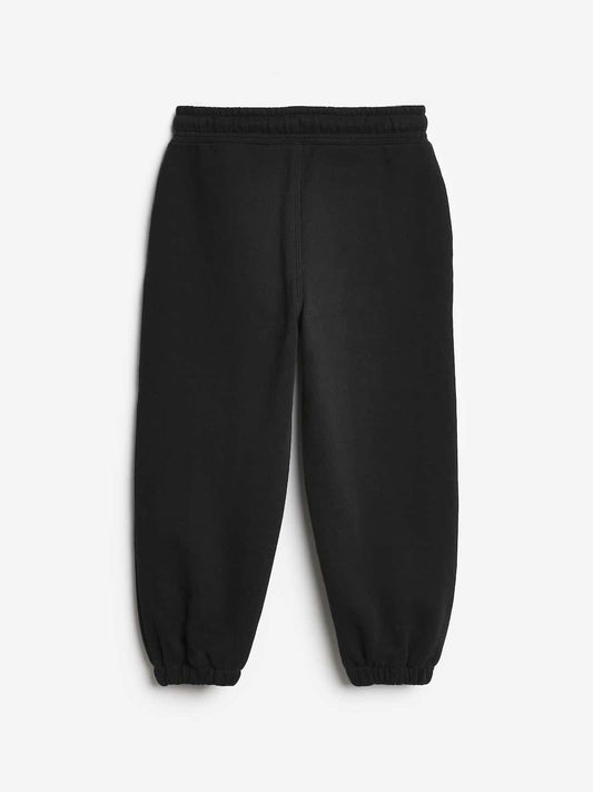 NEXT GIRLS Black Oversized 90s Joggers