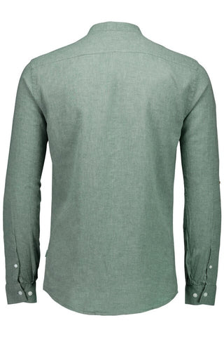 LINDBERGH MENS SLIM FIT LINEN SHIRT