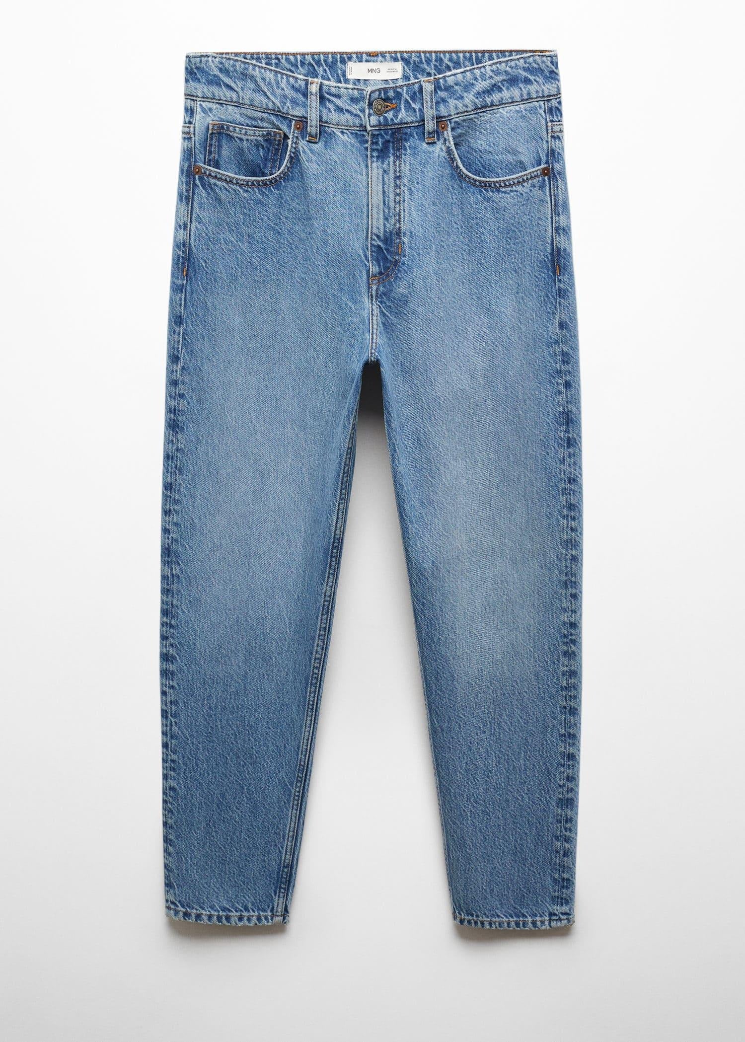 Mens Tapered-Fit Jeans