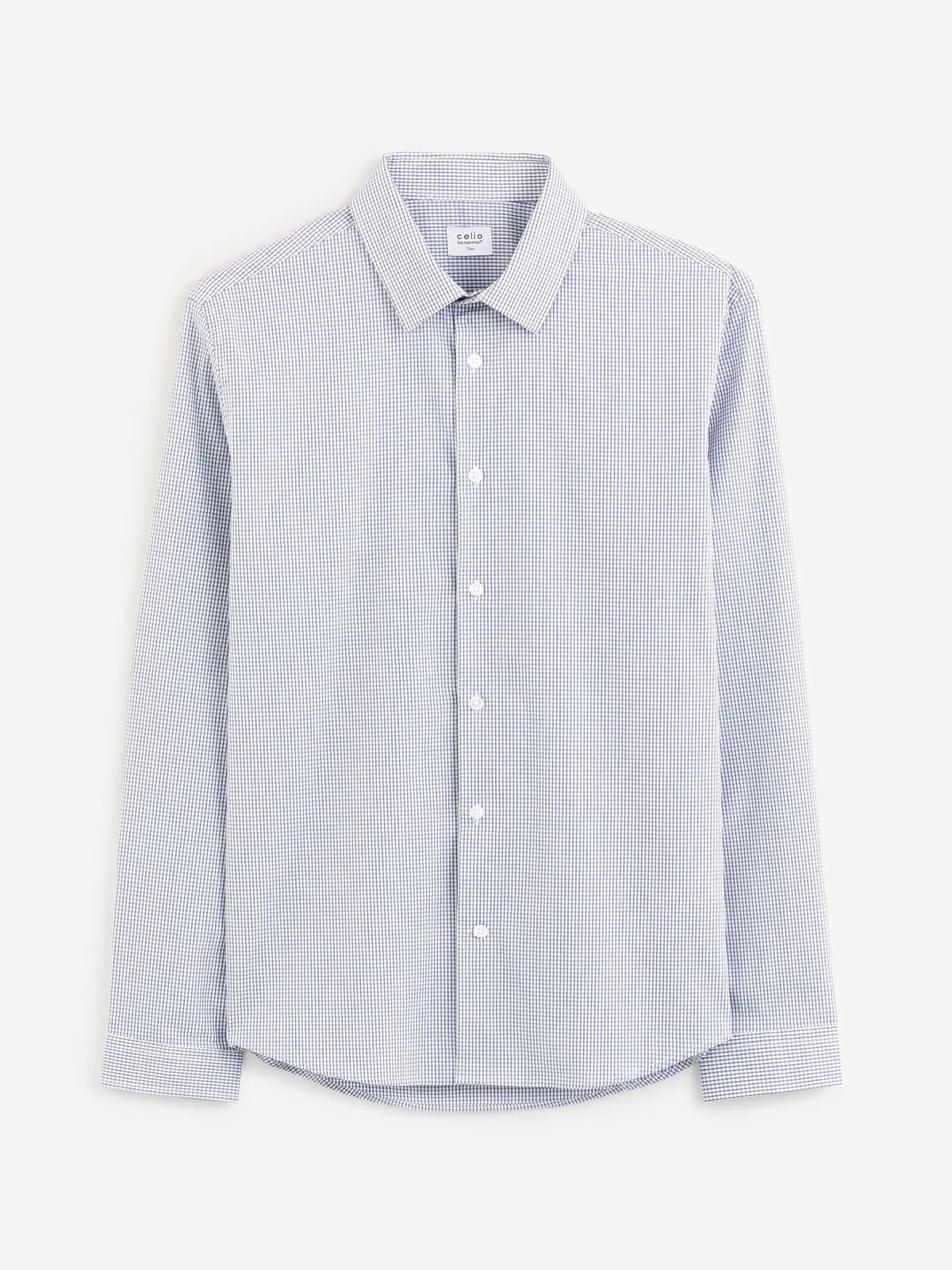 CELIO Baburo Slim Shirt Small Check