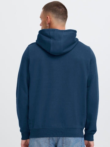 BLEND Mens BHBader Blue Hoodie