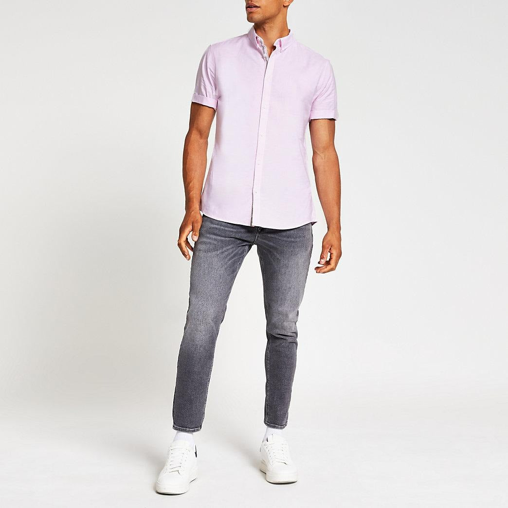 Maison Riviera Oxford Short Sleeve Shirt