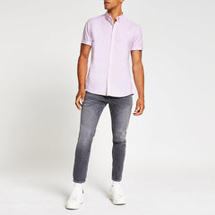 Maison Riviera Oxford Short Sleeve Shirt