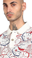 U.S. Polo Assn Mens Printed Regular Fit Polo T-Shirt