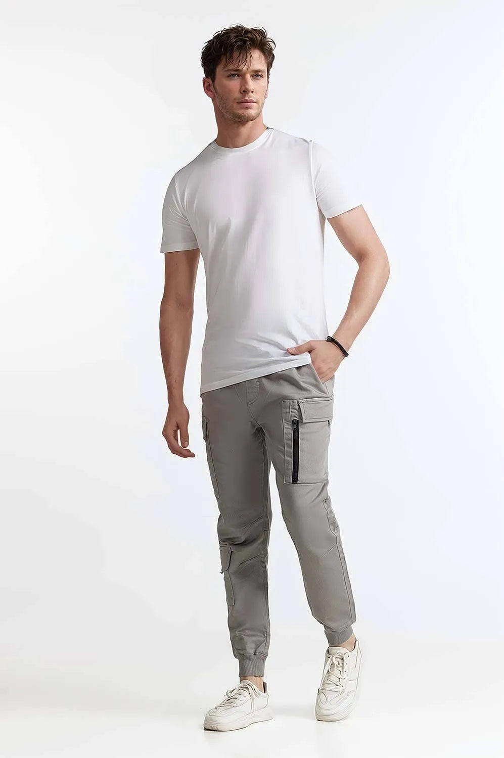 Grey Basic Trouser