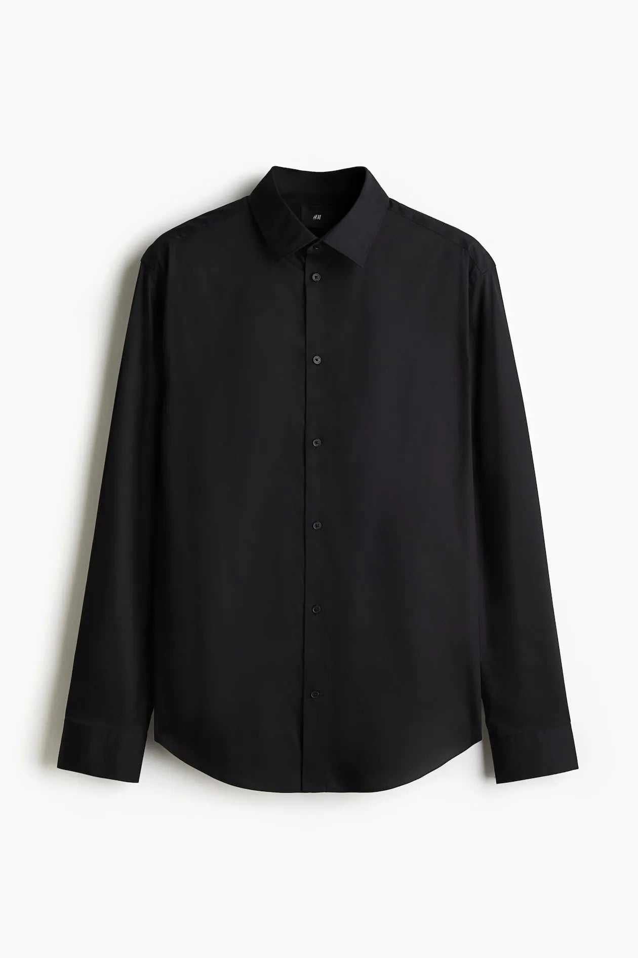 H&M Stretchy Shirt In Slim-Fit