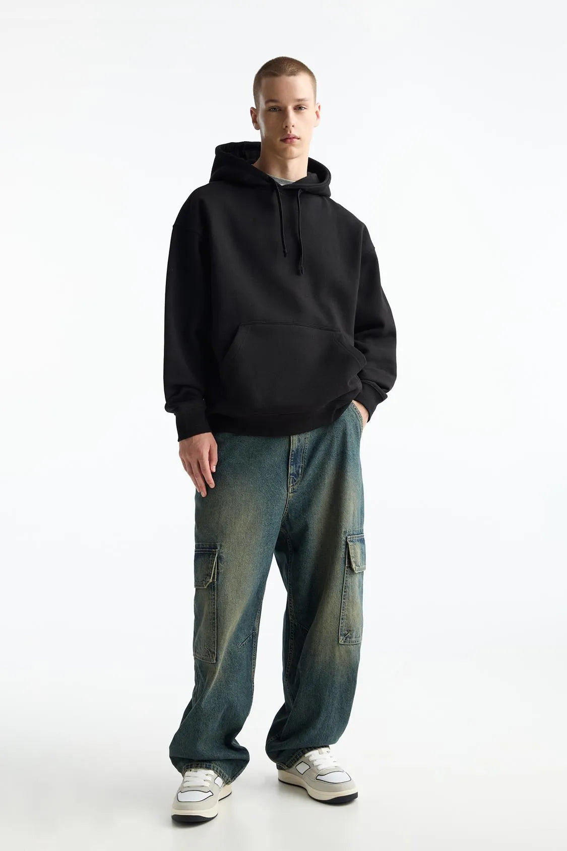 PULL&BEAR Basic hoodie