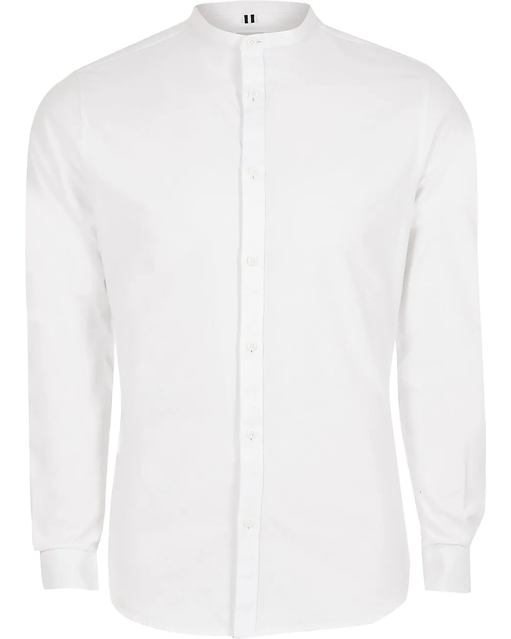 RIVERISLAND Maison Riviera White Long Sleeve Oxford Shirt