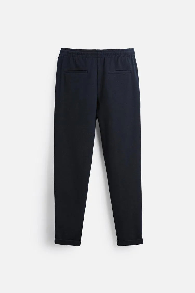 ZARA COMFORT REGULAR FIT TROUSERS